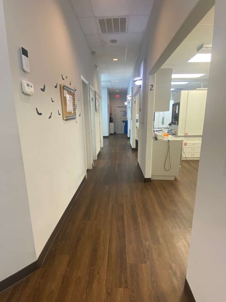 Reception area at Dentist in Winston Salem